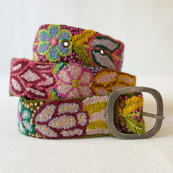 Folklorica Belt | Olive