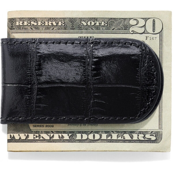 Croco Money Clip - Brighton