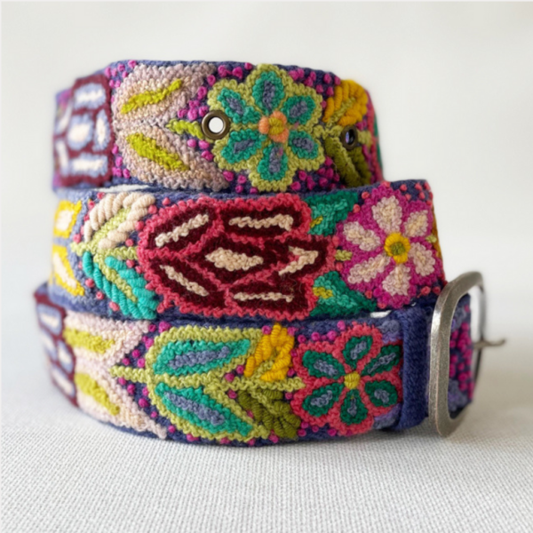 Folklorica Belt | Blue
