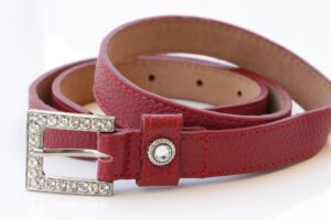 Leather belt