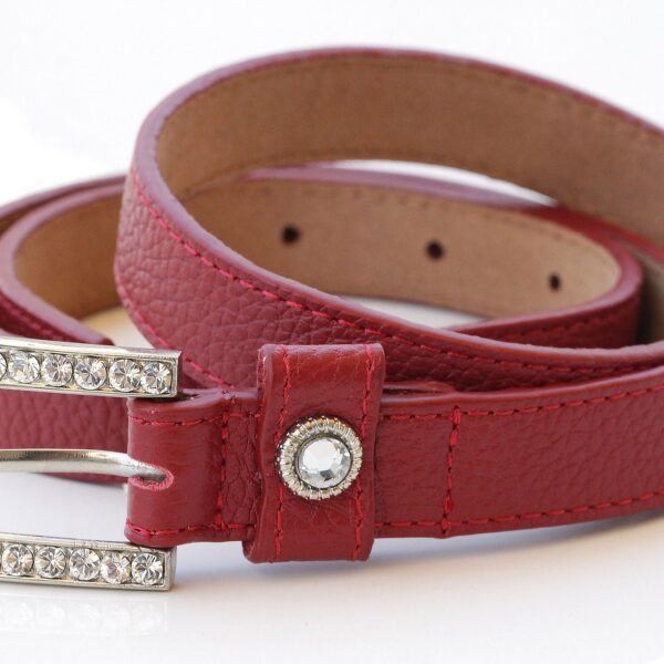 Leather belt